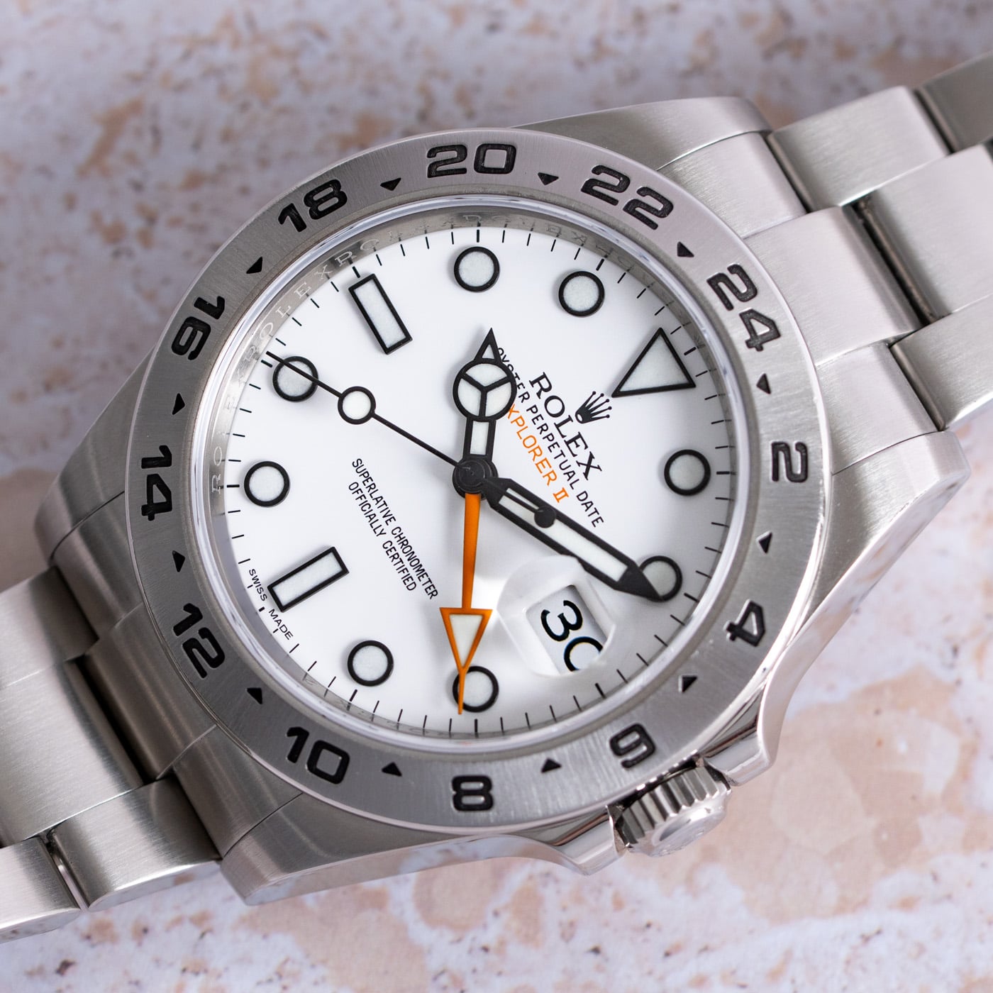 Rolex Explorer II 'Polar' : 216570 ca. 2016 : Used Watch For Sale