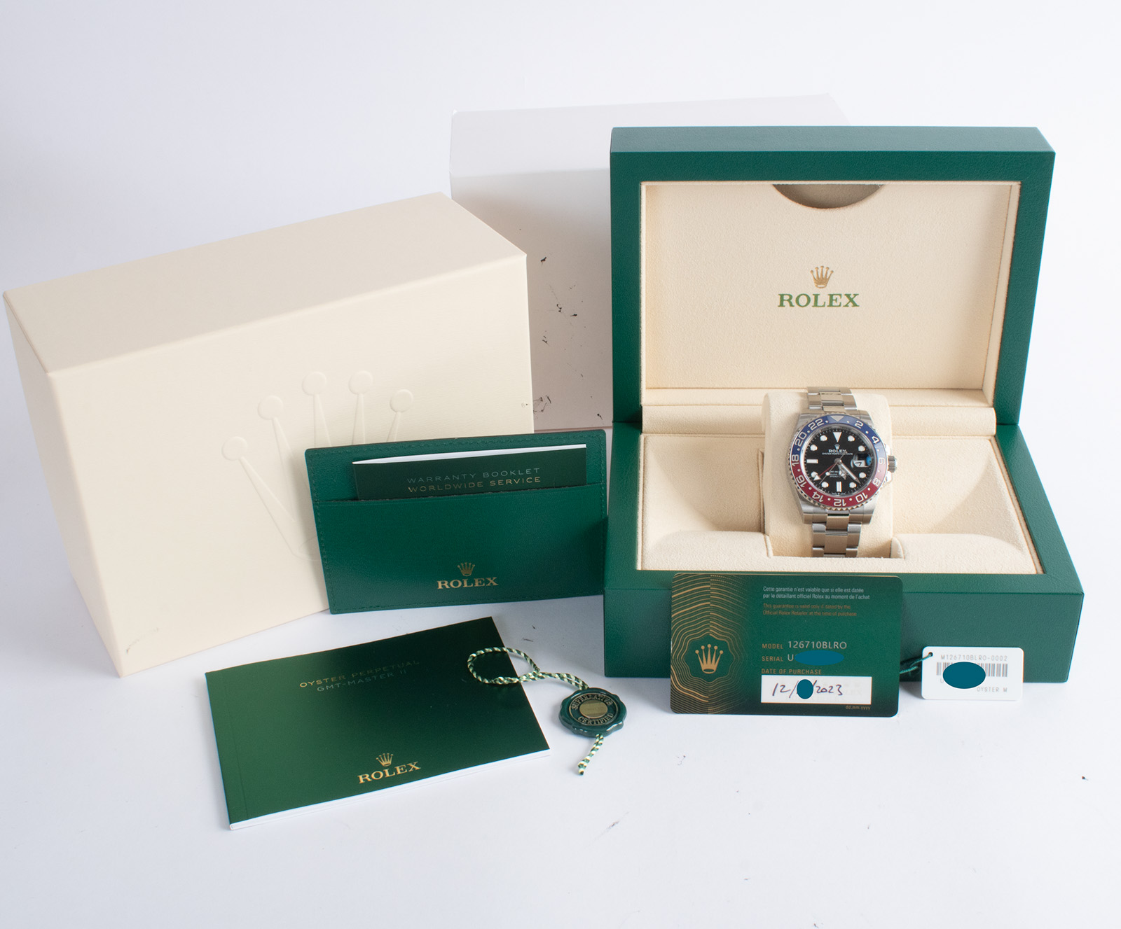 Rolex GMT-Master II 'Pepsi' : 126710BLRO-0002 ca. 2023 : Used