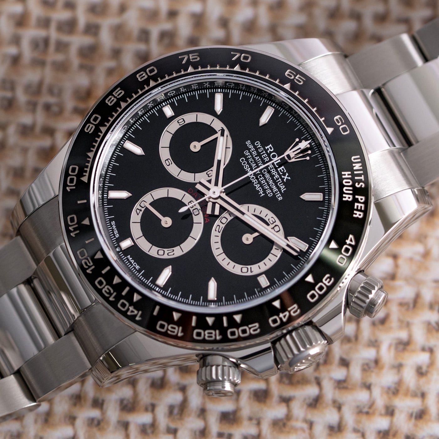 Rolex Daytona Cosmograph 126500LN - 2026 Black Dial, Steel, 40mm