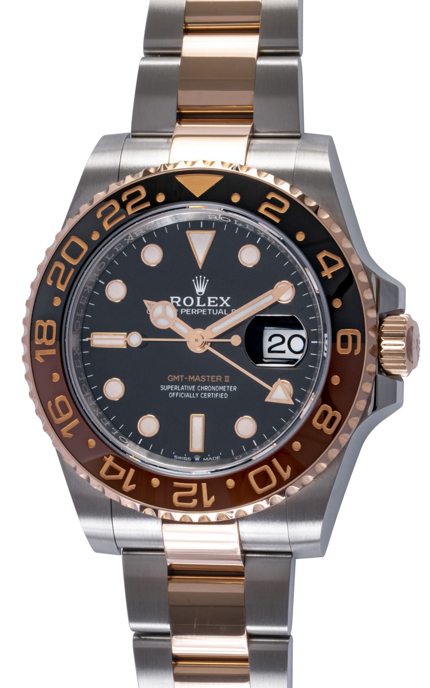 Rolex GMT-Master II 'Root Beer' 126711CHNR - 2024 Black Dial, 18k
