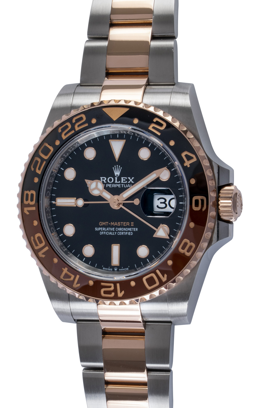 Rolex GMT-Master II 'Root Beer' 126711CHNR - 2023 Black Dial, 18k