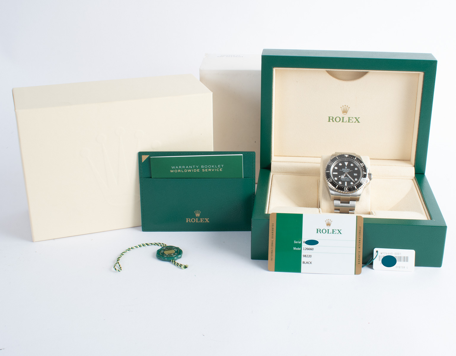 Rolex Sea-Dweller Deepsea 126660 - 2018 Black Dial, Steel, 44mm