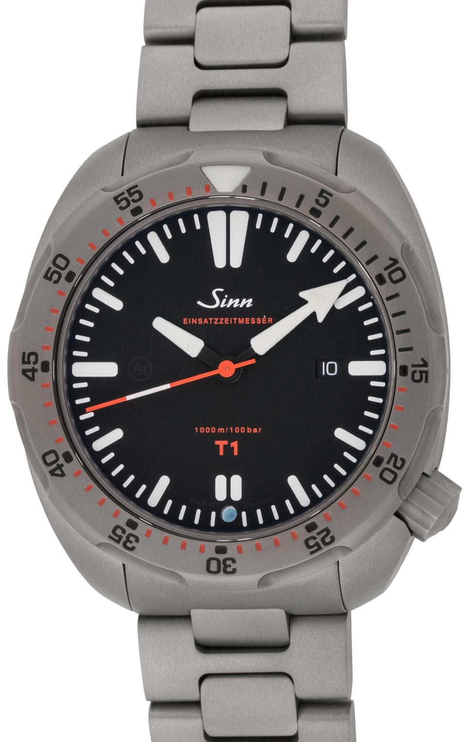 Sinn - T1 EZM 14 : EZM 14 : SOLD OUT : black dial on Titanium : Bernard ...