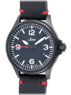 Sinn - Black 'Red Seconds'