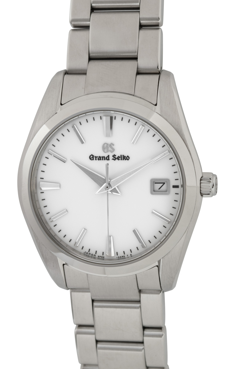 Seiko - Grand Seiko : SBGX259 : SOLD OUT : white dial on Stainless Steel  Bracelet