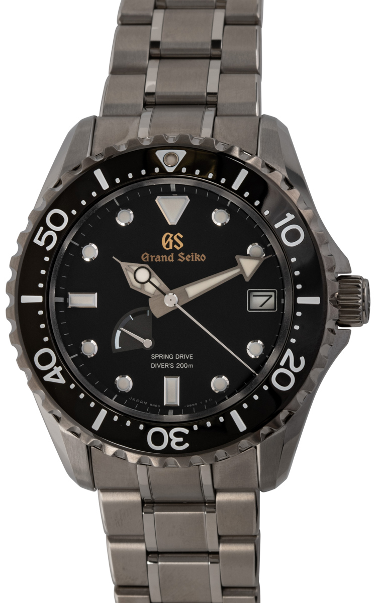 Seiko - Grand Seiko Spring Drive Diver SBGA231 : SBGA231 : SOLD OUT : black  dial