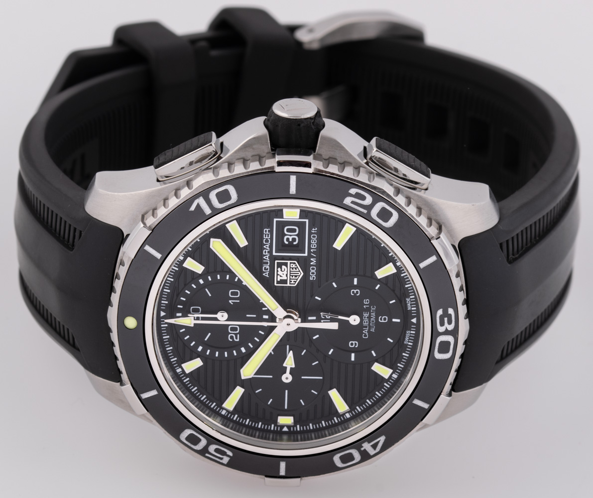 Front of TAG Heuer - Aquaracer Chronograph