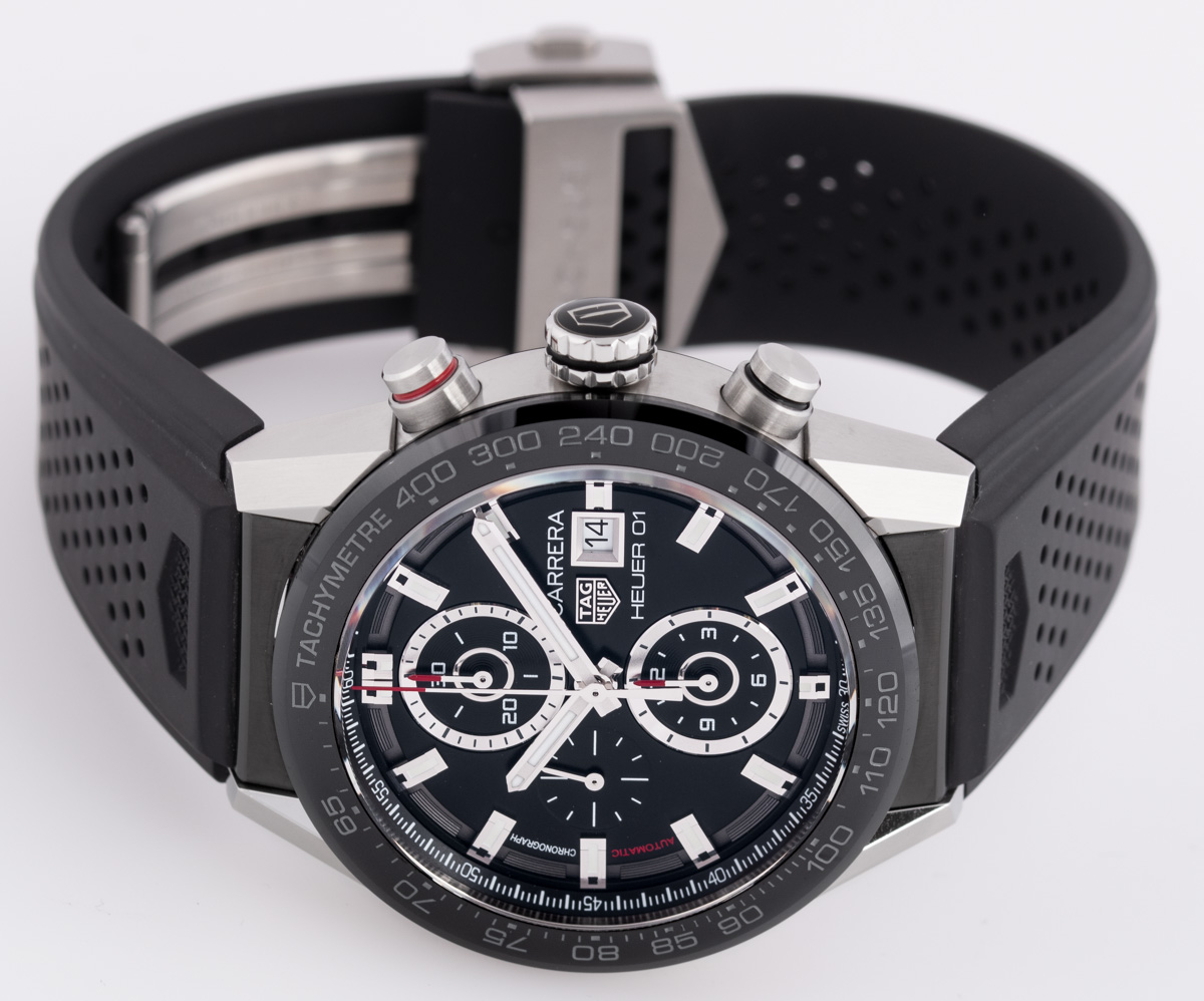 Front of TAG Heuer - Carrera Chronograph Calibre Heuer 01