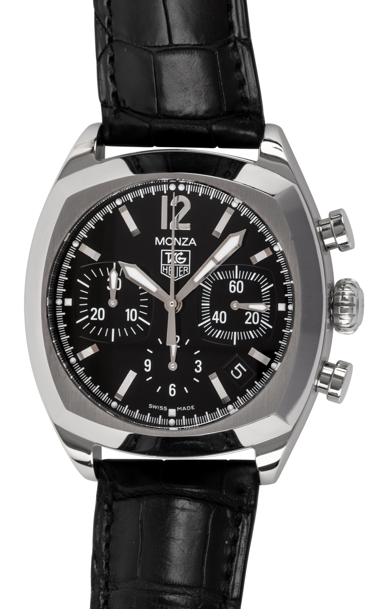 TAG Heuer Monza Chronograph CR2113.FC6164 SOLD OUT black