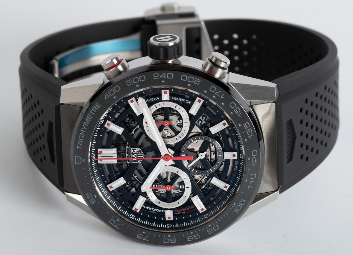 Front of TAG Heuer - Carrera Chronograph Calibre Heuer 02