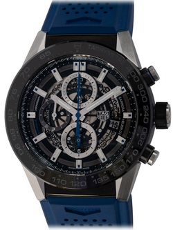 TAG Heuer - Carrera Chronograph Calibre Heuer 01 Blue Touch