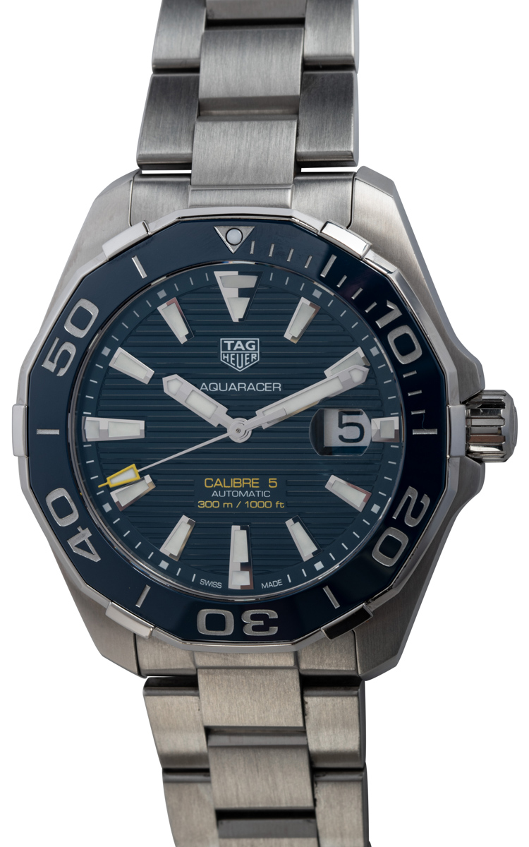 Tag Heuer Way201b.ba0927 Aquaracer Blue Dial Men's Watch