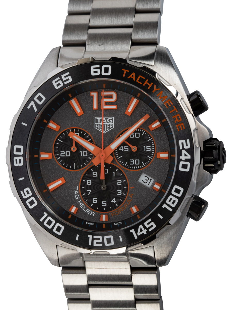 TAG Heuer Formula 1 43mm Men's Watch, Black and Orange Dial, CAZ101AH.BA0842