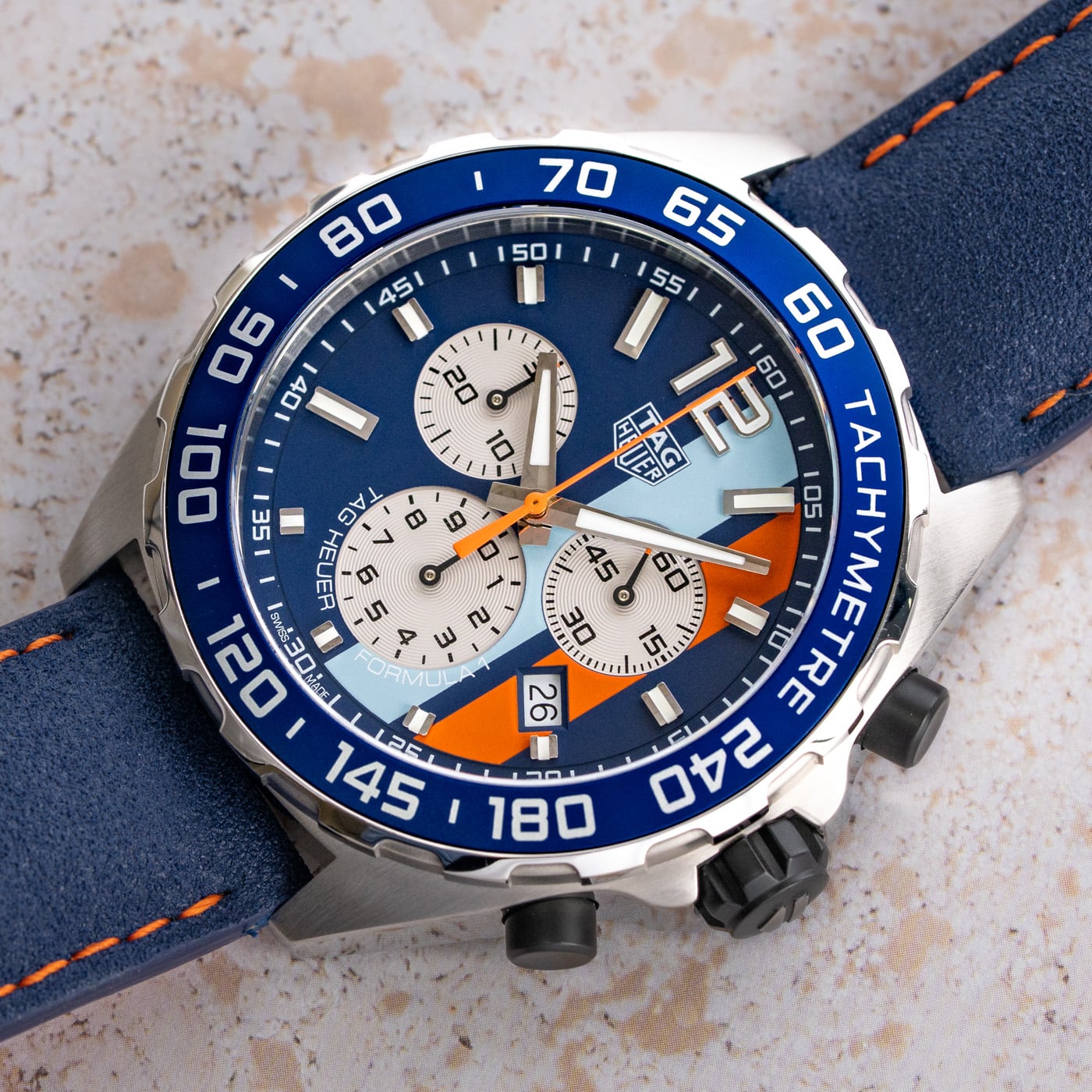 TAG Heuer Formula 1 Quartz 'Gulf' Chronograph : CAZ101N.FC8243