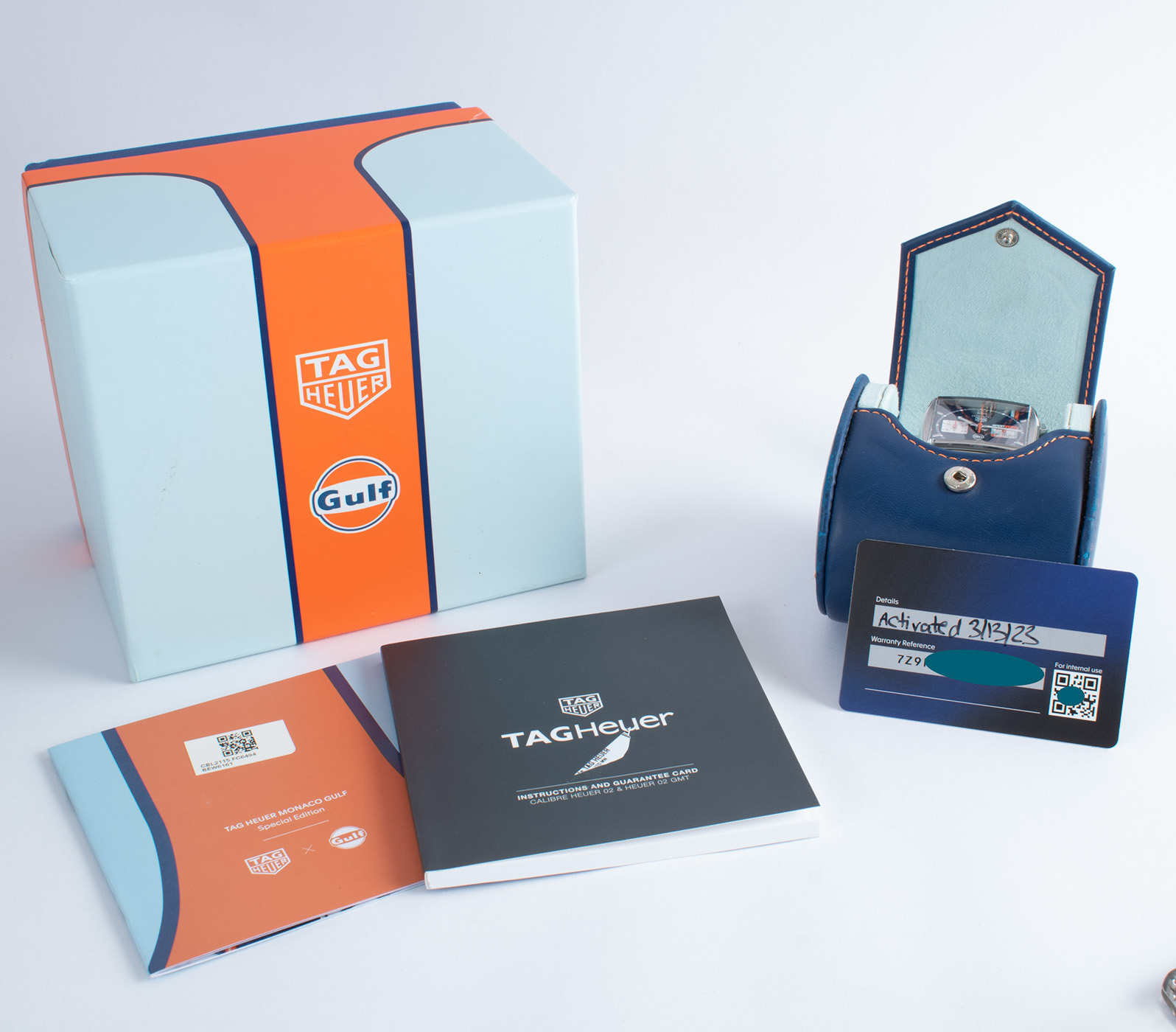 TAG Heuer Monaco Chronograph 'Gulf' CBL2115.FC6494 - 2023 Sunray