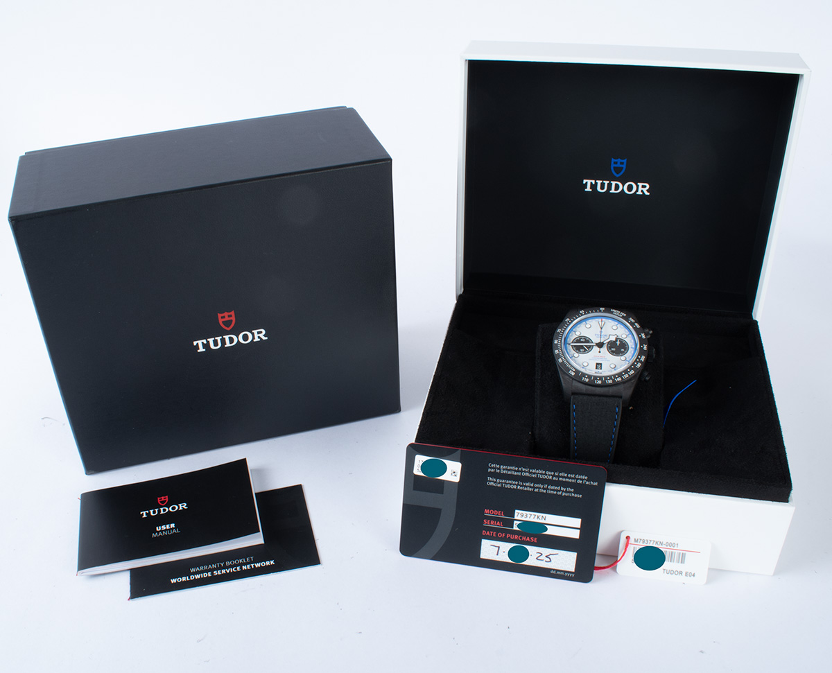 Tudor Black Bay Chrono 'Carbon 25' Limited Edition : m79377kn-0001 New