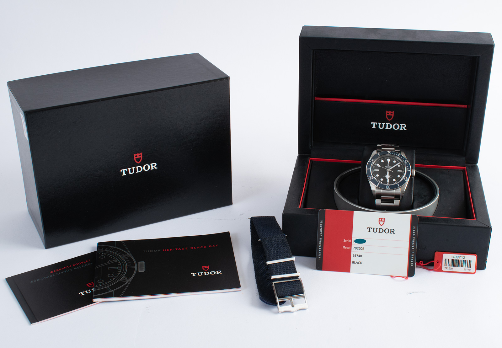 Tudor Heritage Black Bay 'Smiley' 79220B - 2019, Steel, 41mm, Full