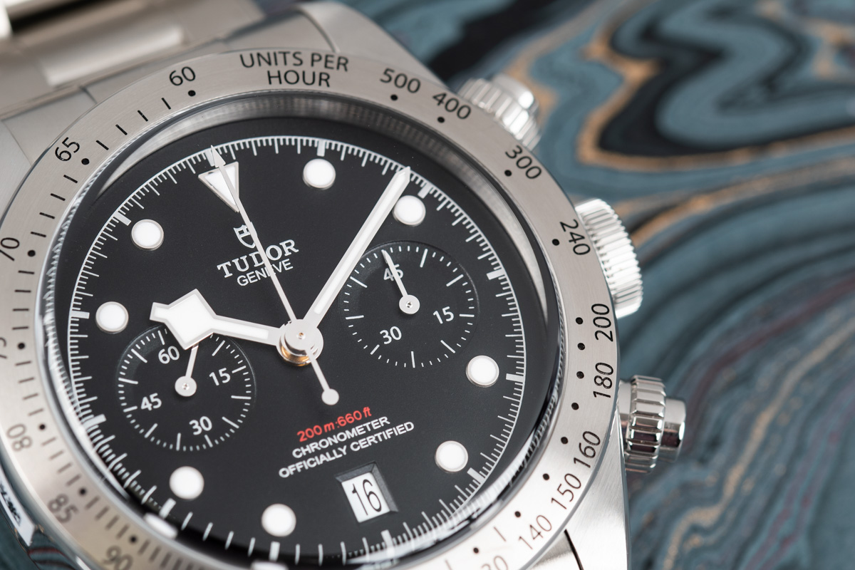 Tudor Heritage Black Bay Chronograph M79350 0001 SOLD OUT black dial