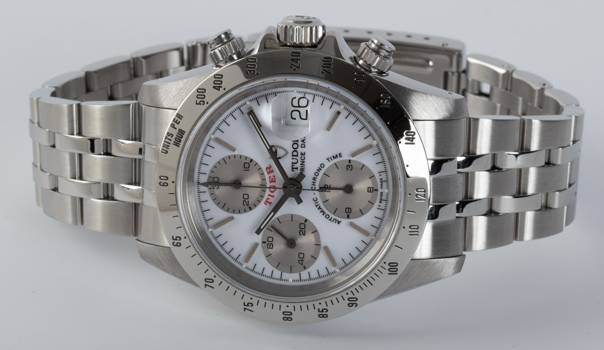 Tudor - 'Tiger' Chronograph : 79280 : SOLD OUT : silver / white
