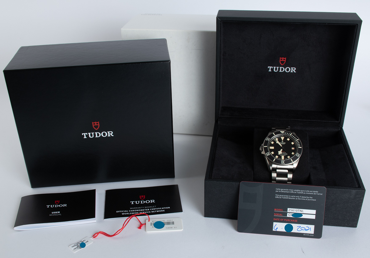 Tudor - Pelagos LHD : 25610TNL : SOLD OUT : black dial on Titanium