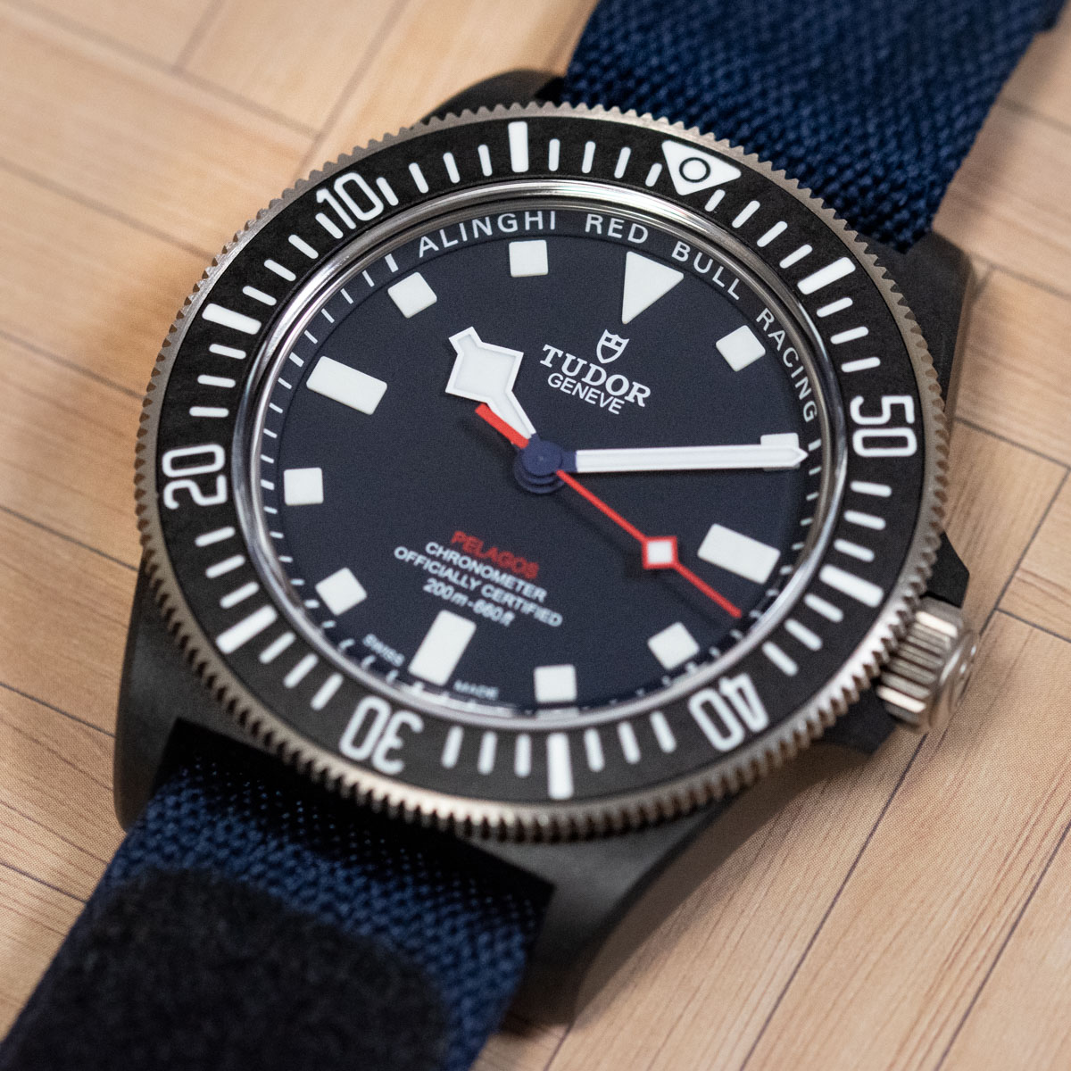 Tudor - Pelagos FXD 'Red Bull' : 25707KN : SOLD OUT : black dial