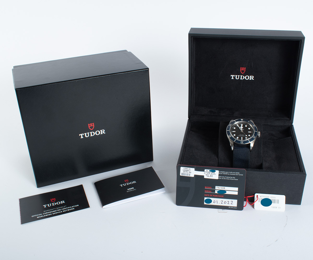 Tudor Heritage Black Bay Blue 79230B-0006 - SOLD OUT - 2022 Black