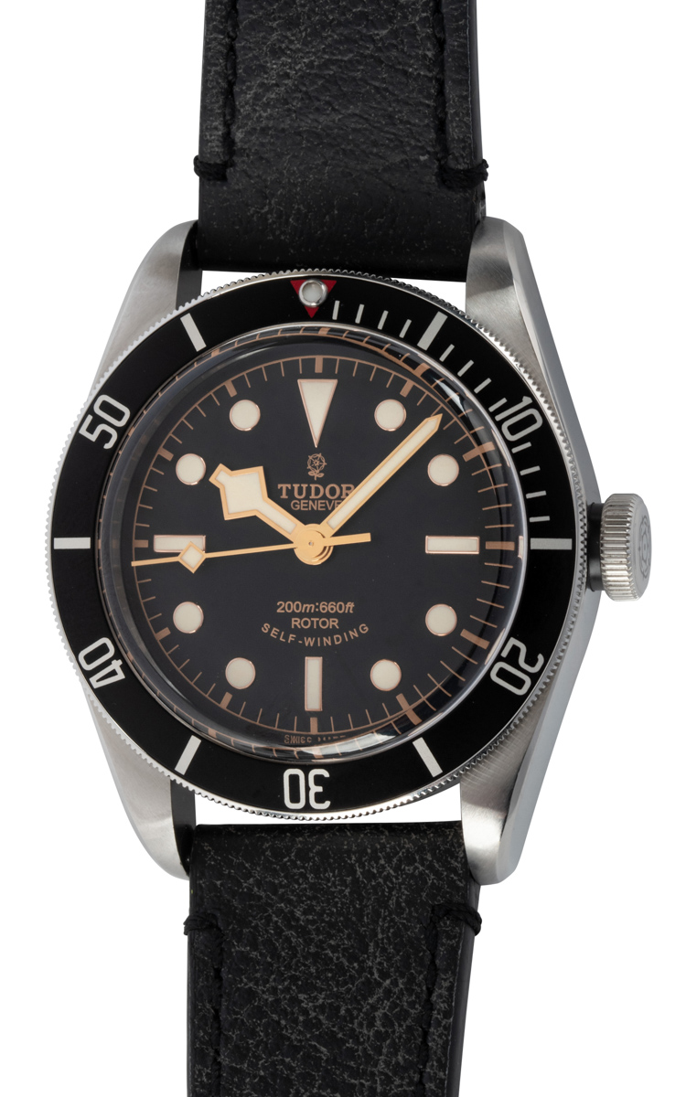Tudor - Heritage Black Bay Black 'Smiley'