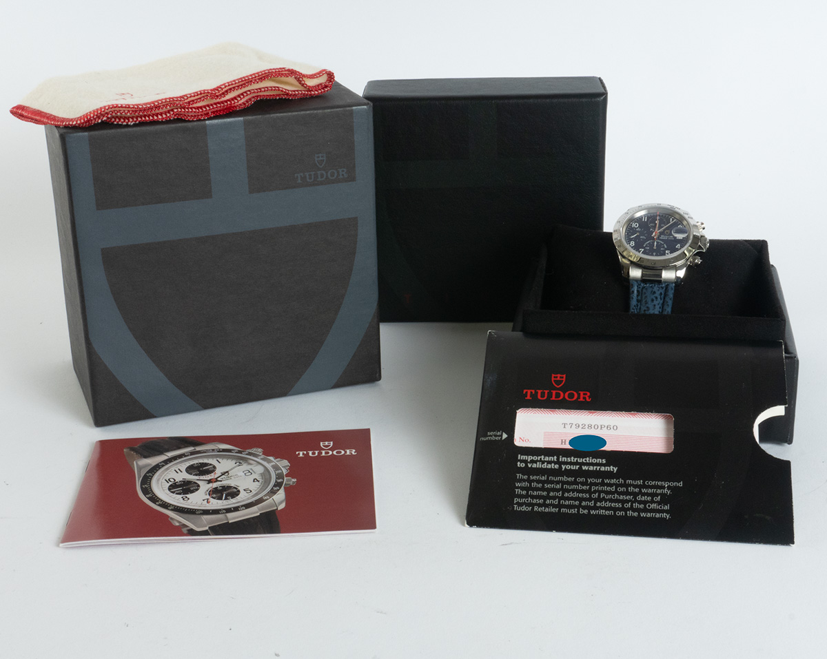 Tudor - Prince Date Chronograph : T79280P60 : SOLD OUT : blue dial