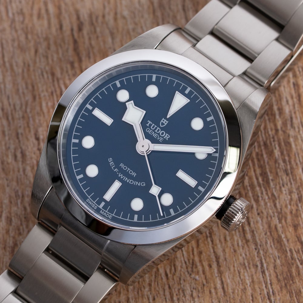 Tudor - Heritage Black Bay 36 : 79500 : SOLD OUT : blue dial on