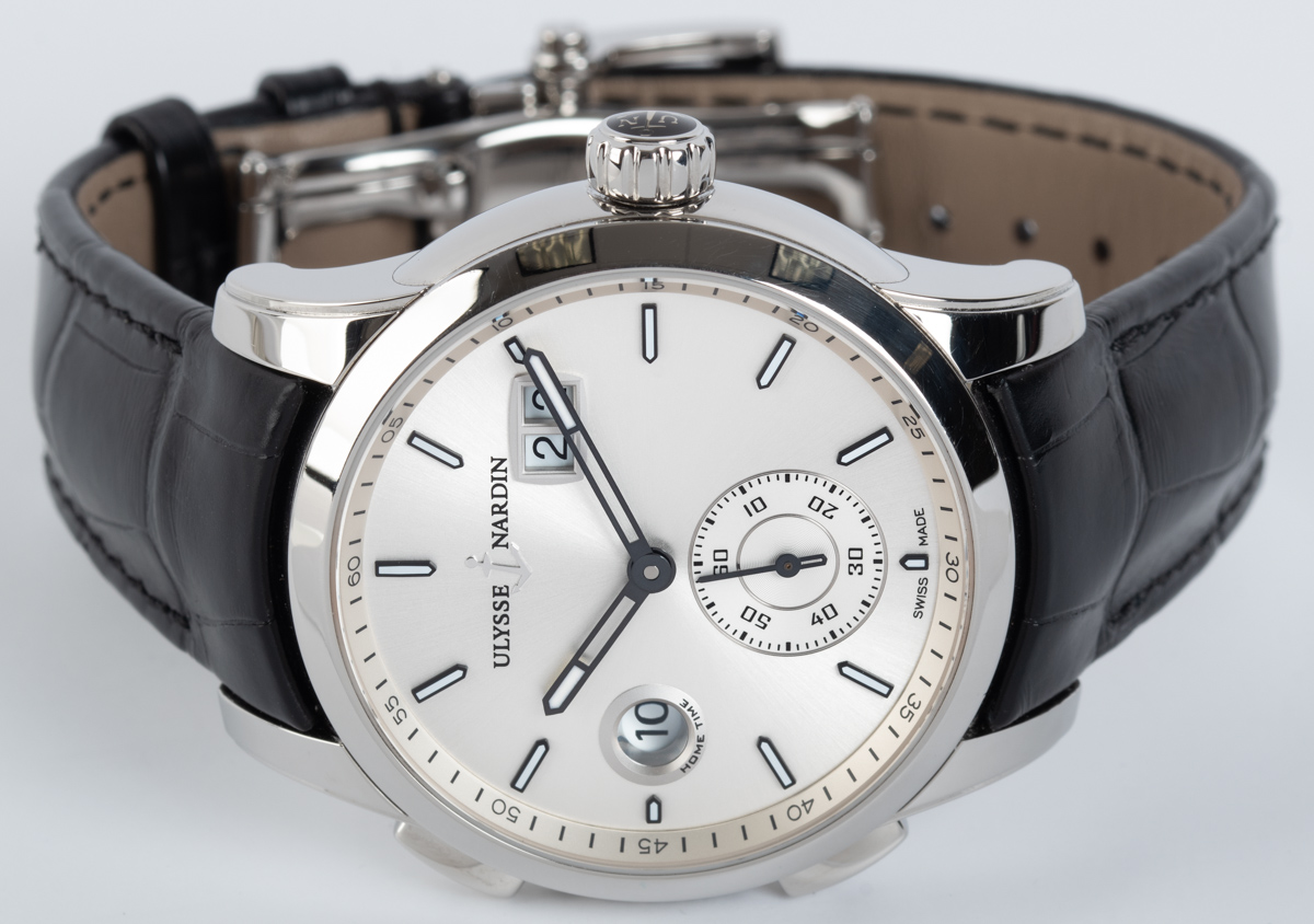 Front of Ulysse Nardin - Dual Time Manufacture