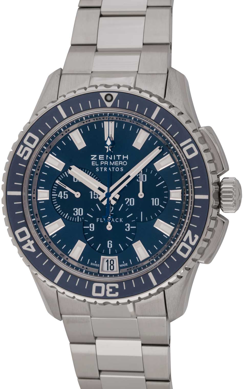 Zenith - El Primero Stratos Flyback : 03.2067.405/51.M2060 : SOLD OUT ...