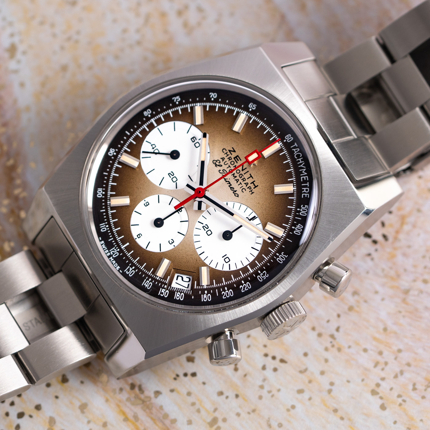 Zenith Chronomaster El Primero A384 Revival : 03.A384.400/385.M385