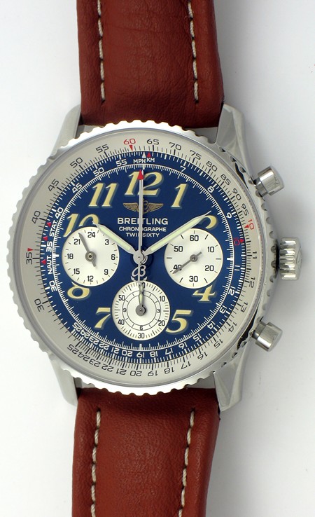 Breitling - Navitimer Twin-Sixty 2 : A39022.1 : SOLD OUT : silver