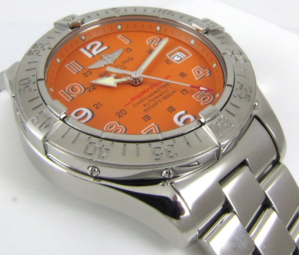 Breitling - SuperOcean : A17360 : SOLD OUT : coral (orange