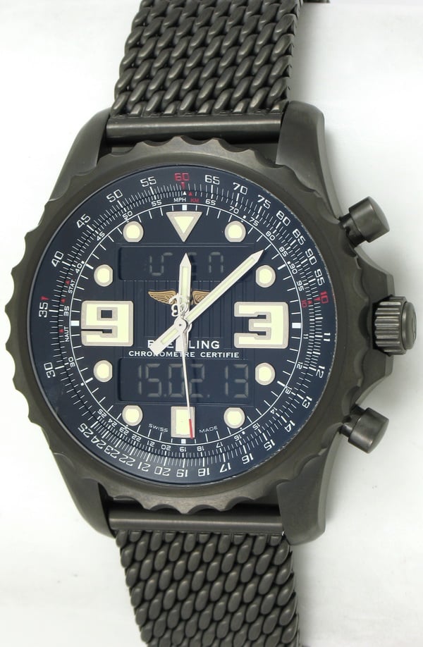 Breitling - Chronospace Blacksteel Limited : M7836522/BA26 : SOLD