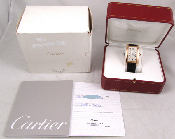 Cartier - Tank Americaine XL : W2609856 : SOLD OUT : silver dial on ...