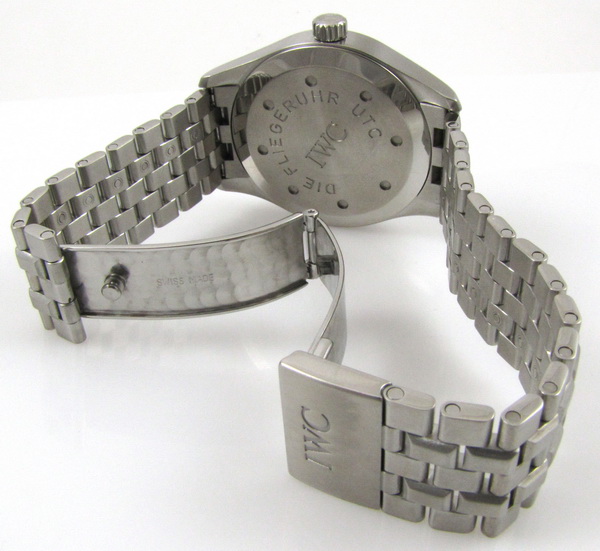 IWC - Spitfire UTC : IW325108 : SOLD OUT : silver dial on