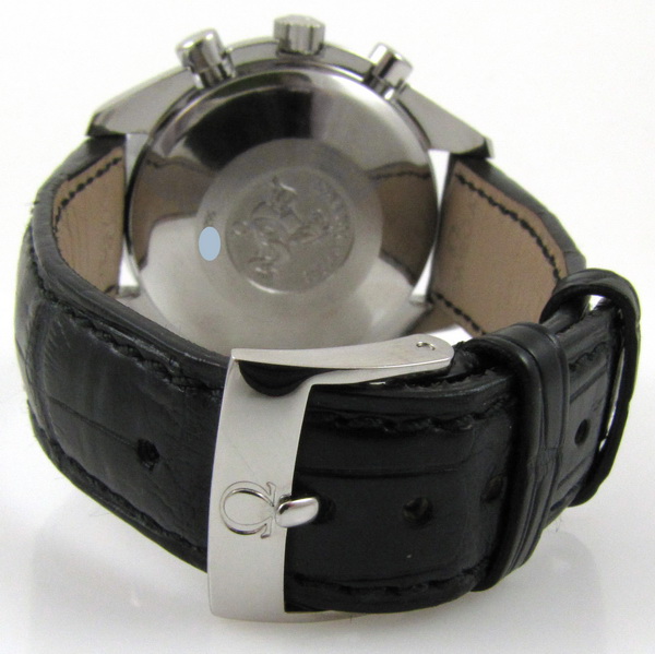 omega speedmaster crocodile strap