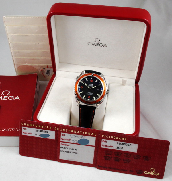Omega - Seamaster Planet Ocean XL : 2908.50.82 : SOLD OUT : black dial