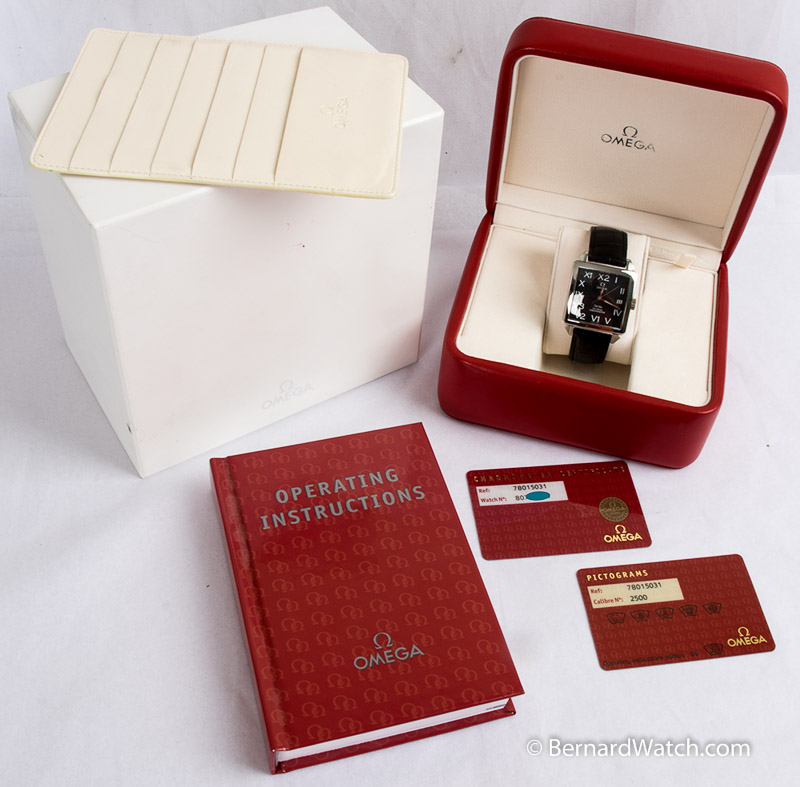 Omega - DeVille Byzantium : 7801.50.31 : SOLD OUT : black dial on