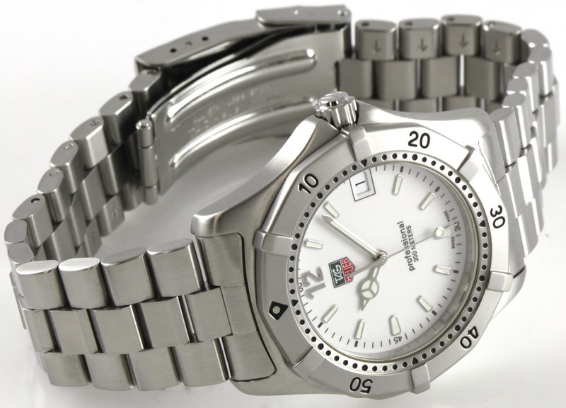 TAG Heuer 2000 Classic WK1111 SOLD OUT white dial on