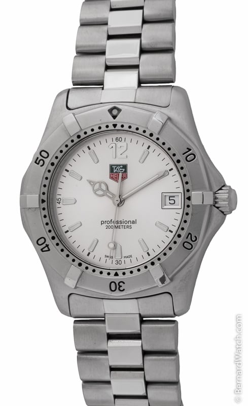 TAG Heuer - 2000 Classic : WK1112 : SOLD OUT : silver dial on