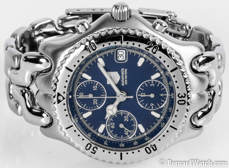 TAG Heuer SEL Chronograph : CG2111-RO : SOLD OUT : blue dial  display picture 1