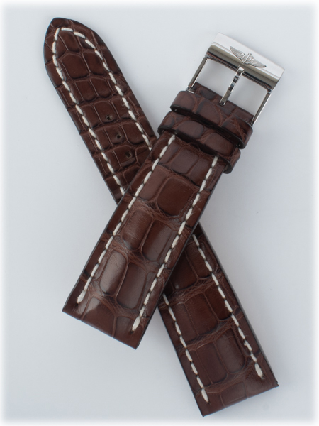 Breitling Alligator Tang Strap