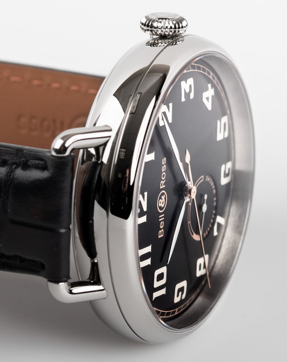 Bell Ross WW1-97 Heritage BRWW197-HER-ST/SCR - SOLD OUT - Black