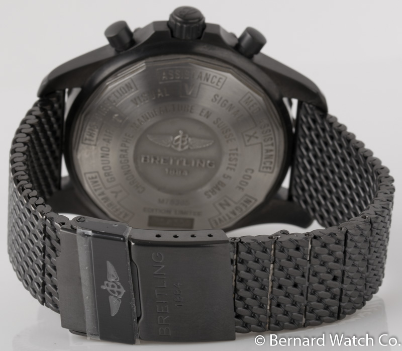 Breitling - Chronospace Blacksteel Limited : M7836522/L521 : SOLD