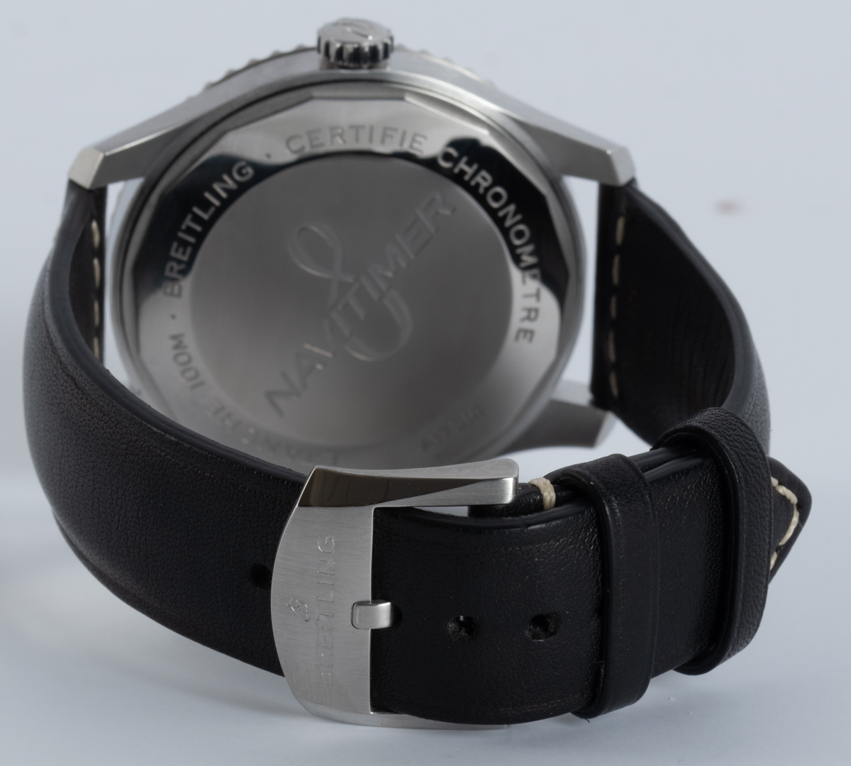 Réplicas De Breitling Navitimer 8 Automatico Negro Dial Leather Strap A17314101b1x1 P 8689