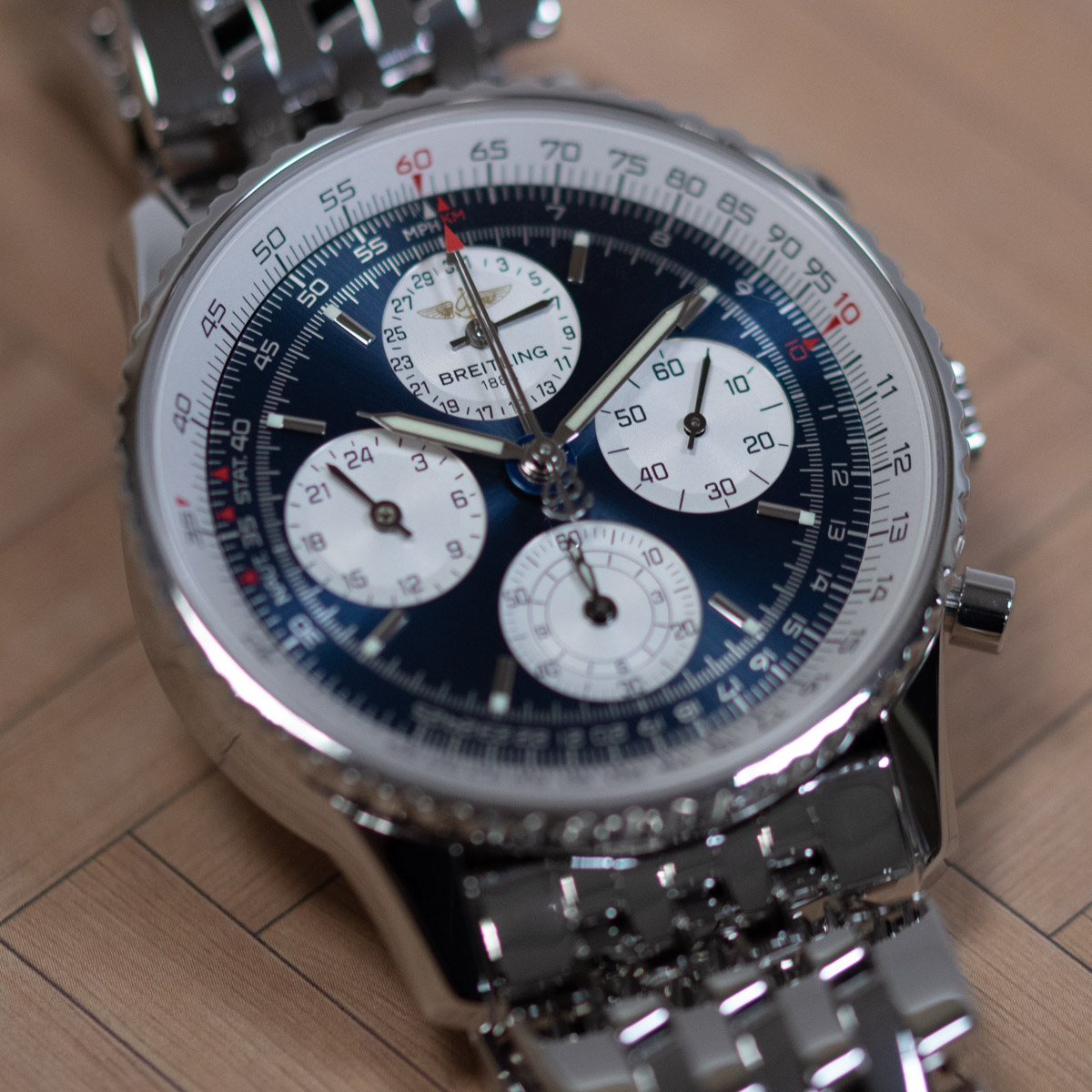 Breitling navitimer twin sixty top