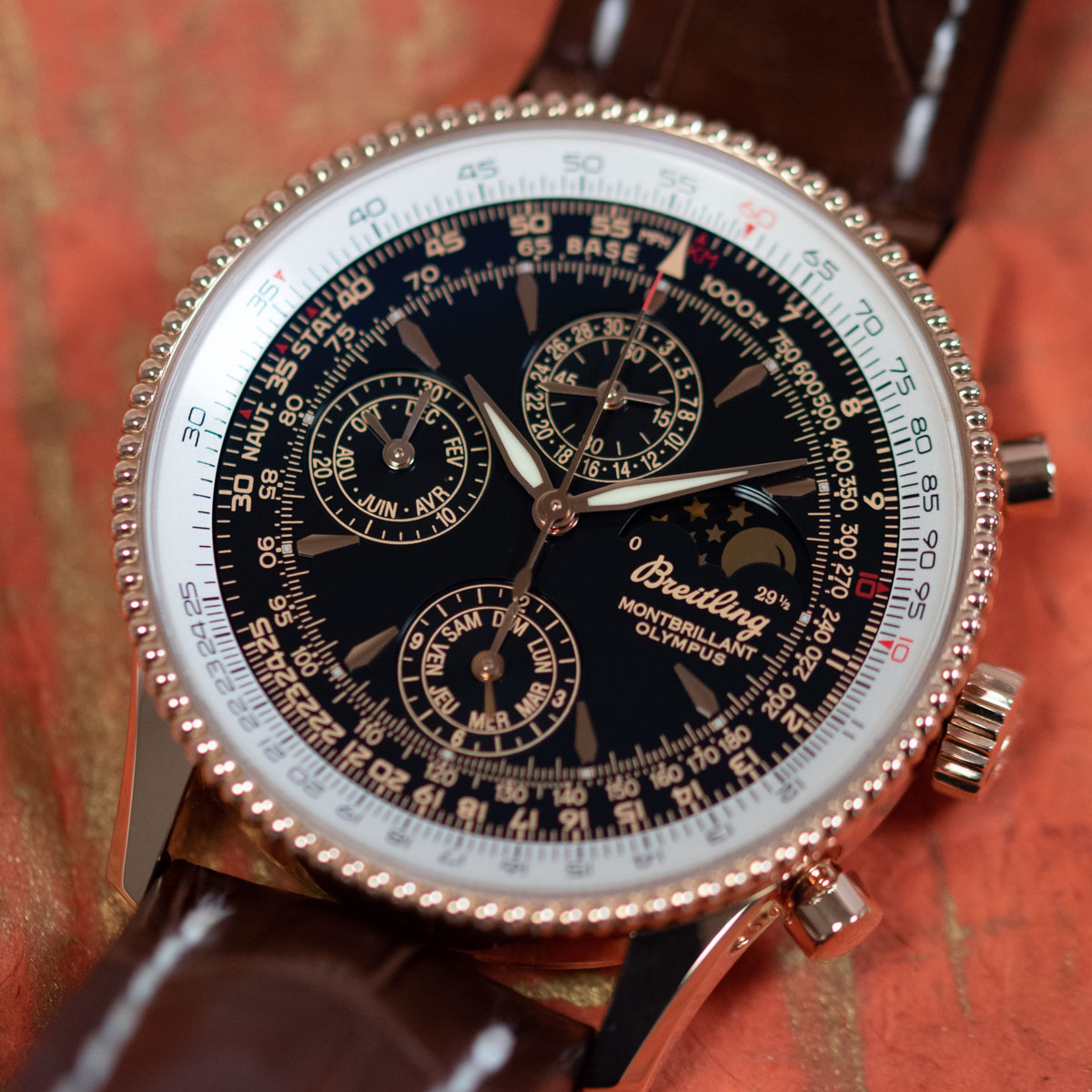 Breitling Navitimer Montbrillant Olympus LE R1935012 B853