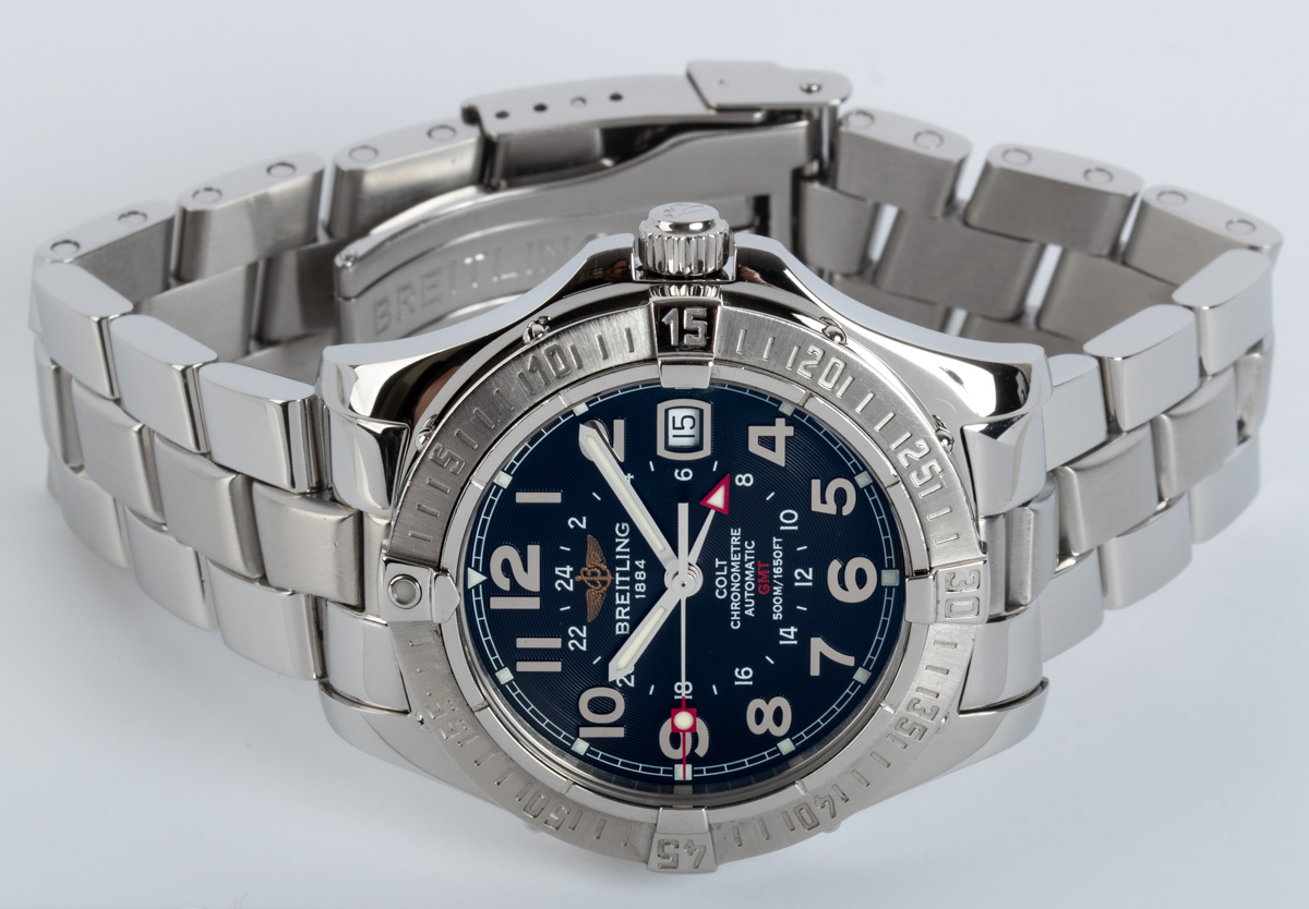 Breitling a32350 colt gmt best sale